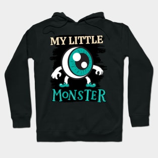 My Little Eye Monster Funny cute Scary ghost Halloween cute scary little ghost Hoodie